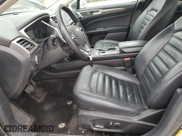 2017 Ford Fusion SE with VIN 3FA6P0HDXHR388319, listed as a Copart auction lot 51466285 with 176,811 mi miles and Salvage Title. Bid and sale history available at DreamBid. Image 7.