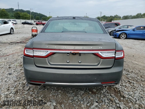 2017 Lincoln Continental Select with VIN 1LN6L9SK7H5603283, listed as a Copart auction lot 63878464 with 110,289 mi miles and Salvage Title. Bid and sale history available at carsss.com. Image 6.