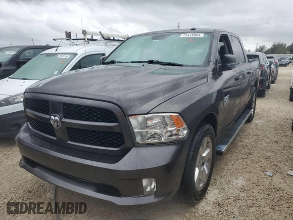 2020 Ram 1500 Classic Express with VIN 3C6RR6KG4LG300996, listed as a Copart auction lot 79416664 with 0 mi miles and Non Repairable. Bid and sale history available at carsss.com. Image 1.