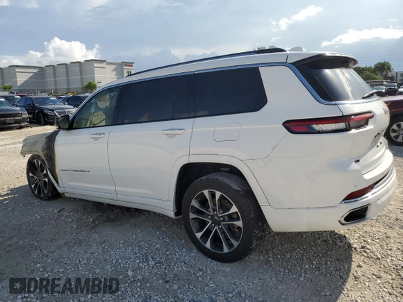 2022 Jeep Grand Cherokee Overland с VIN 1C4RJJDG1N8556165, выставлен на аукционе Copart как лот 70954164 с пробегом Не указан миль и На запчасти • Non repairable. История ставок и продаж доступна на DreamBid. Изображение 2.