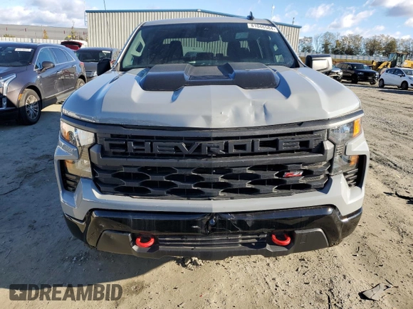 2024 Chevrolet Silverado 1500 Custom Trail Boss with VIN 3GCUDCED4RG140550, listed as a Copart auction lot 81046584 with 5,425 mi miles and Salvage Title. Bid and sale history available at carsss.com. Image 5.