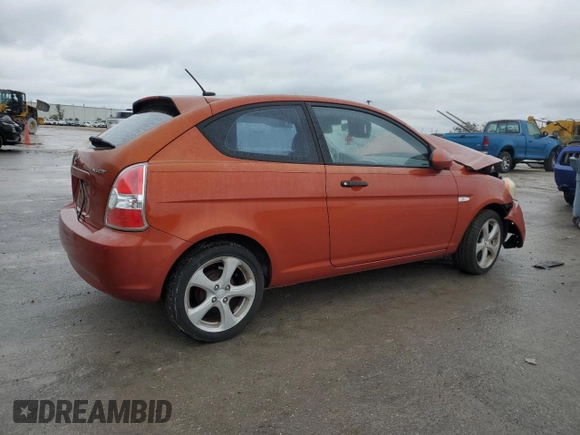 2009 Hyundai Accent Auto SE with VIN KMHCN36C59U125451, listed as a Copart auction lot 89369055 with 150,870 mi miles and Salvage Title. Bid and sale history available at carsss.com. Image 3.