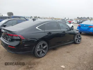 2024 Honda Accord Sport with VIN 1HGCY2F57RA009940, listed as a IAAI auction lot 42142419 with 13,183 mi miles and . Bid and sale history available at DreamBid. Image 4.