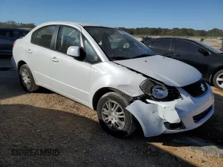 2013 Suzuki SX4 LE with VIN JS2YC5A30D6101502, listed as a Copart auction lot 77066564 with 96,626 mi miles and Salvage Title. Bid and sale history available at carsss.com. Image 4.