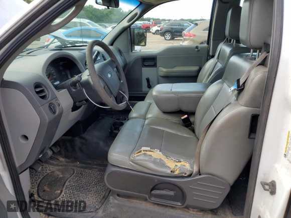 2008 Ford F-150 STX with VIN 1FTRX12W98FA48602, listed as a Copart auction lot 54356605 with 132,782 mi miles and Clean title. Bid and sale history available at DreamBid. Image 7.