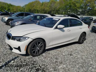 2020 BMW 3 Series 330i xDrive with VIN 3MW5R7J02L8B14740, listed as a Copart auction lot 56500975 with 52,178 mi miles and Salvage title. Bid and sale history available at DreamBid. Image 1.