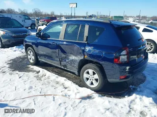 2014 Jeep Compass Sport with VIN 1C4NJCBA2ED594035, listed as a IAAI auction lot 41282961 with 118,606 mi miles. Bid and sale history available at carsss.com. Image 3.