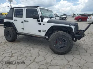 2015 Jeep Wrangler Unlimited Sport с VIN 1C4BJWDG3FL570131, выставлен на аукционе Copart как лот 64418415 с пробегом 112 362 миль миль и Списание • Salvage title. История ставок и продаж доступна на DreamBid. Изображение 4.