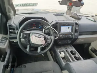 2019 Ford F-150 XL with VIN 1FTEW1CP3KKD68005, listed as a Copart auction lot 50599475 with 129,200 mi miles and Salvage Title. Bid and sale history available at carsss.com. Image 8.