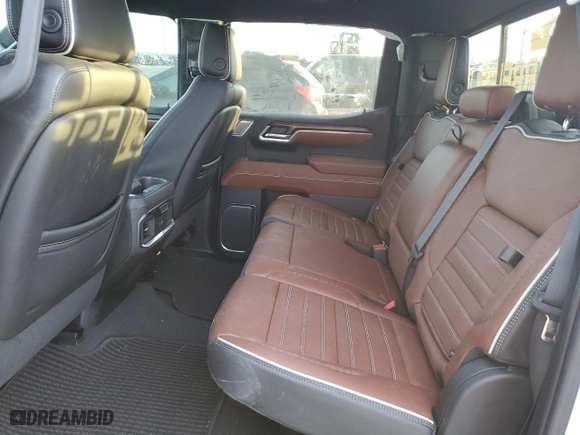 2023 GMC Sierra 1500 Denali Ultimate with VIN 1GTUUHEL7PZ243379, listed as a Copart auction lot 80471534 with 23,164 mi miles and Salvage Title. Bid and sale history available at carsss.com. Image 11.