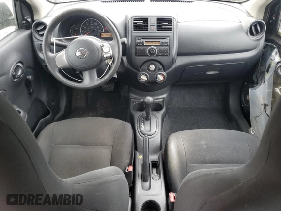 2014 Nissan Versa S Plus with VIN 3N1CN7AP5EL809462, listed as a Copart auction lot 51427155 with 54,240 mi miles and Salvage Title. Bid and sale history available at DreamBid. Image 8.