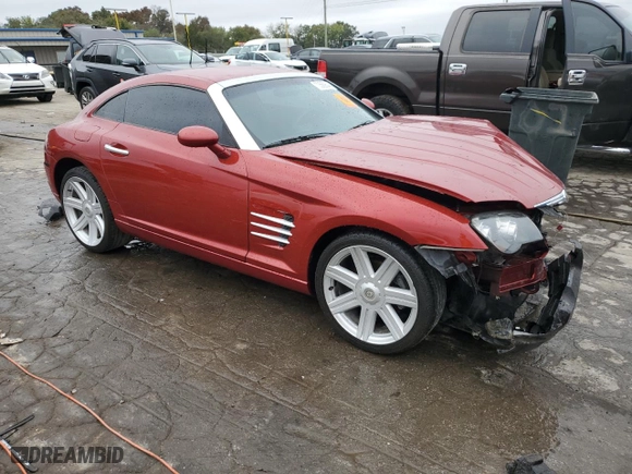 2006 Chrysler Crossfire Limited with VIN 1C3AN69L16X065420, listed as a Copart auction lot 73589644 with 64,283 mi miles and Salvage Title. Bid and sale history available at carsss.com. Image 4.