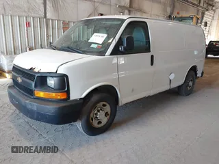 2013 Chevrolet Express Cargo Van with VIN 1GCWGFCA0D1156858, listed as a IAAI auction lot 42095785 with 223,413 mi miles. Bid and sale history available at carsss.com. Image 17.