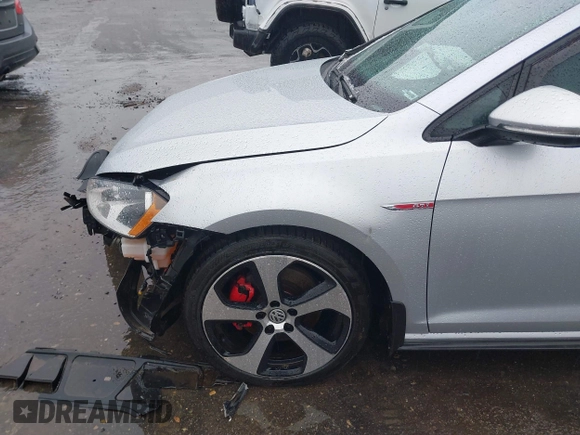 2017 Volkswagen Golf GTI S with VIN 3VW5T7AU4HM056553, listed as a IAAI auction lot 41857916 with 137,598 mi miles. Bid and sale history available at carsss.com. Image 19.