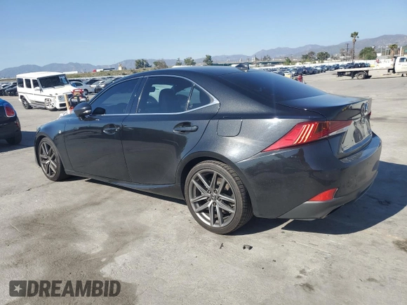2019 Lexus IS with VIN JTHBA1D21K5092537, listed as a Copart auction lot 50232235 with 51,150 mi miles and Salvage Title. Bid and sale history available at carsss.com. Image 2.