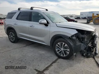 2022 Hyundai Palisade SEL with VIN KM8R24HE9NU373610, listed as a Copart auction lot 82117904 with 60,561 mi miles and Salvage title. Bid and sale history available at DreamBid. Image 4.