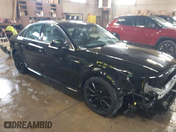 2016 Audi A4 Premium Plus with VIN WAUFFAFL8GN001830, listed as a IAAI auction lot 41863461 with 121,003 mi miles. Bid and sale history available at carsss.com. Image 1.