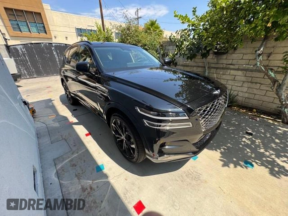 2024 Genesis GV80 Prestige Signature с VIN KMUHCESC9RU170651, выставлен на аукционе Copart как лот 65822115 с пробегом 7 849 миль миль и Чистый • Clean title. История ставок и продаж доступна на DreamBid. Изображение 1.