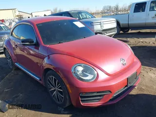 2017 Volkswagen Beetle Fleet with VIN 3VWF17AT4HM605847, listed as a IAAI auction lot 41755742 with 93,280 mi miles and . Bid and sale history available at DreamBid. Image 1.