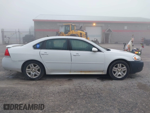 2011 Chevrolet Impala LT Fleet with VIN 2G1WG5EK1B1182403, listed as a IAAI auction lot 40175152 with 137,909 mi miles and . Bid and sale history available at DreamBid. Image 13.