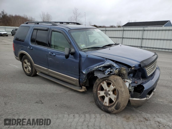 2003 Ford Explorer Eddie Bauer with VIN 1FMZU74K53ZB20582, listed as a Copart auction lot 85461414 with 111,416 mi miles and Non repairable. Bid and sale history available at DreamBid. Image 4.