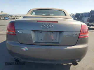 2007 Audi A4 3.2L with VIN WAUDH48H27K021925, listed as a Copart auction lot 60487555 with 143,947 mi miles and Salvage title. Bid and sale history available at DreamBid. Image 6.