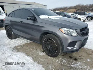 2017 Mercedes-Benz GLE 43 AMG with VIN 4JGED6EB7HA073567, listed as a Copart auction lot 45464855 with 130,254 mi miles and Clean title. Bid and sale history available at DreamBid. Image 4.