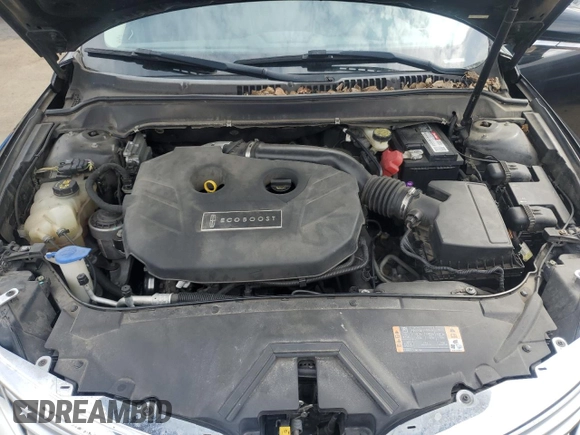 2014 Lincoln MKZ with VIN 3LN6L2G95ER820157, listed as a Copart auction lot 46816575 with 77,589 mi miles and Salvage Title. Bid and sale history available at DreamBid. Image 11.