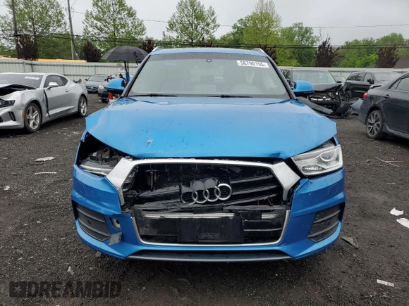 2017 Audi Q3 Premium Plus z VIN WA1JCCFS5HR009414, wystawiony jako Copart lot #56790155 z przebiegiem 80 218 mil mil oraz Szkoda całkowita • Salvage title. Historia ofert i sprzedaży dostępna na DreamBid. Obrazek 5.