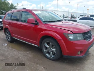 2017 Dodge Journey Crossroad Plus z VIN 3C4PDCGB5HT612706, wystawiony jako IAAI lot #42374698 z przebiegiem 208 890 mil mil oraz . Historia ofert i sprzedaży dostępna na DreamBid. Obrazek 1.