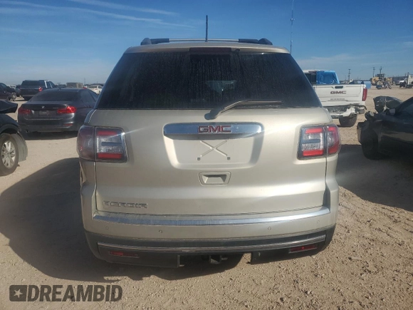 2014 GMC Acadia SLT z VIN 1GKKRRKD7EJ366045, wystawiony jako Copart lot #85463414 z przebiegiem 114 939 mil mil oraz Czysty tytuł • Clean title. Historia ofert i sprzedaży dostępna na DreamBid. Obrazek 6.