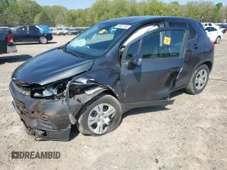 2019 Chevrolet Trax LS with VIN 3GNCJKSB1KL169509, listed as a Copart auction lot 52601765 with 99,114 mi miles and Salvage Title. Bid and sale history available at carsss.com. Image 1.