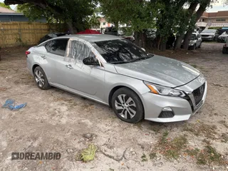 2020 Nissan Altima S with VIN 1N4BL4BVXLC199373, listed as a IAAI auction lot 42218125 with 56,477 mi miles and . Bid and sale history available at DreamBid. Image 1.