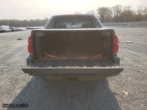 2002 Chevrolet Avalanche with VIN 3GNEK13T02G254776, listed as a Copart auction lot 50933565 with 0 mi miles and Salvage Title. Bid and sale history available at carsss.com. Image 6.