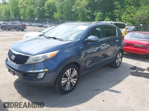 2016 Kia Sportage EX z VIN KNDPCCAC0G7832486, wystawiony jako IAAI lot #42157732 z przebiegiem 170 590 mil mil oraz . Historia ofert i sprzedaży dostępna na DreamBid. Obrazek 2.