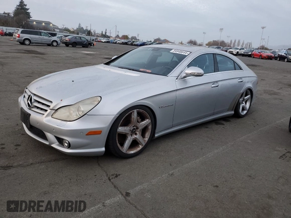 2006 Mercedes-Benz CLS-Class AMG with VIN WDDDJ76X86A020551, listed as a Copart auction lot 84948644 with 85,753 mi miles and Clean Title. Bid and sale history available at carsss.com. Image 1.