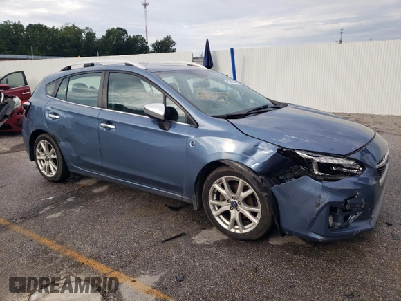 2018 Subaru Impreza Limited with VIN 4S3GTAU69J3725008, listed as a Copart auction lot 62824425 with 88,255 mi miles and Salvage title. Bid and sale history available at DreamBid. Image 4.