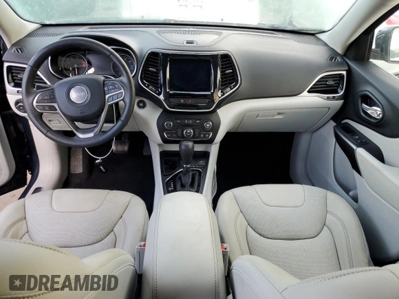 2019 Jeep Cherokee Limited with VIN 1C4PJLDB7KD434047, listed as a Copart auction lot 73723024 with Not provided miles and Non repairable. Bid and sale history available at DreamBid. Image 8.