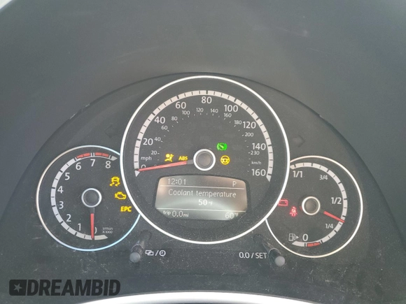 2013 Volkswagen Beetle with VIN 3VW7S7AT8DM818795, listed as a Copart auction lot 47092075 with Not Provided miles and Clean Title. Bid and sale history available at DreamBid. Image 9.
