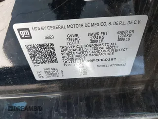 2023 GMC Sierra 1500 with VIN 3GTUUBE86PG360167, listed as a IAAI auction lot 41036667 with 19,983 mi miles and . Bid and sale history available at DreamBid. Image 9.