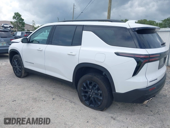 2025 Chevrolet Traverse FWD LT с VIN 1GNERGRS8SJ211623, выставлен на аукционе IAAI как лот 42561606 с пробегом 6 562 миль миль и . История ставок и продаж доступна на DreamBid. Изображение 3.