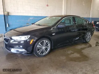 2018 Buick Regal Sportback Essence with VIN W04GP6SX6J1051158, listed as a Copart auction lot 50937445 with 91,118 mi miles and Salvage Title. Bid and sale history available at carsss.com. Image 1.