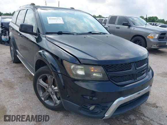 2015 Dodge Journey Crossroad with VIN 3C4PDCGB2FT713389, listed as a IAAI auction lot 42103272 with 135,974 mi miles and . Bid and sale history available at DreamBid. Image 1.