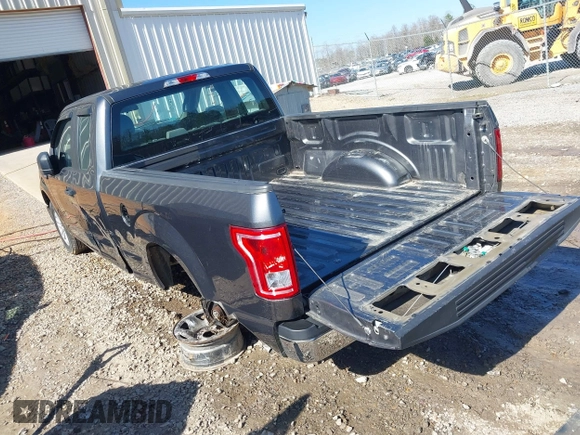 2017 Ford F-150 XL with VIN 1FTEX1C82HFA64011, listed as a IAAI auction lot 41482776 with 94,699 mi miles. Bid and sale history available at carsss.com. Image 3.