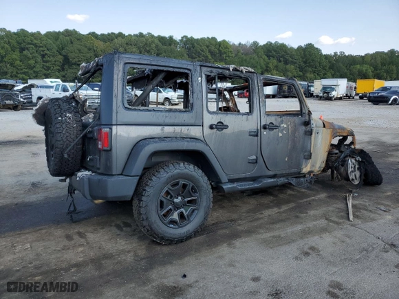 2018 Jeep Wrangler JK Unlimited Rubicon Recon with VIN 1C4BJWFG2JL860625, listed as a Copart auction lot 71675124 with 0 mi miles and Salvage Title. Bid and sale history available at carsss.com. Image 3.