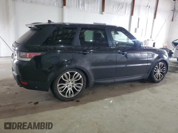 2016 Land Rover Range Rover Sport V8 Dynamic with VIN SALWR2EFXGA557567, listed as a Copart auction lot 51323045 with 183,237 mi miles and Clean Title. Bid and sale history available at carsss.com. Image 3.