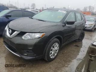 2016 Nissan Rogue S with VIN JN8AT2MT6GW009695, listed as a Copart auction lot 42980645 with 173,721 mi miles and Salvage Title. Bid and sale history available at carsss.com. Image 1.