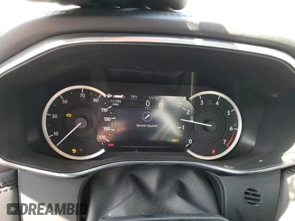 2021 Jaguar F-Pace S with VIN SADCJ2EX7MA668474, listed as a Copart auction lot 42019865 with 111,793 mi miles and Salvage title. Bid and sale history available at DreamBid. Image 9.