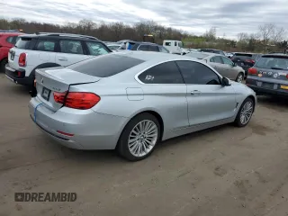 2016 BMW 4 Series 428i xDrive with VIN WBA3N9C56GK249666, listed as a Copart auction lot 53881285 with 140,031 mi miles and Salvage title. Bid and sale history available at DreamBid. Image 3.