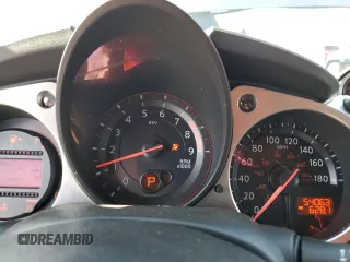 2015 Nissan 370Z with VIN JN1AZ4EH2FM444159, listed as a Copart auction lot 71005944 with 54,063 mi miles and Salvage Title. Bid and sale history available at carsss.com. Image 9.